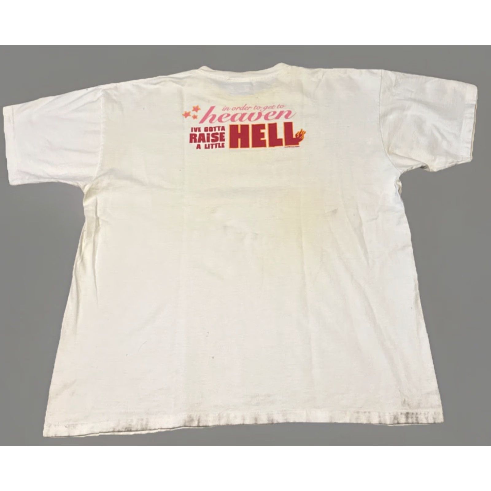 Vintage VINTAGE The Aussie T Company Burning It Up Play Like A Girl White T-Shirt XL Size XL / US 12-14 / IT 48-50 - 2 Thumbnail