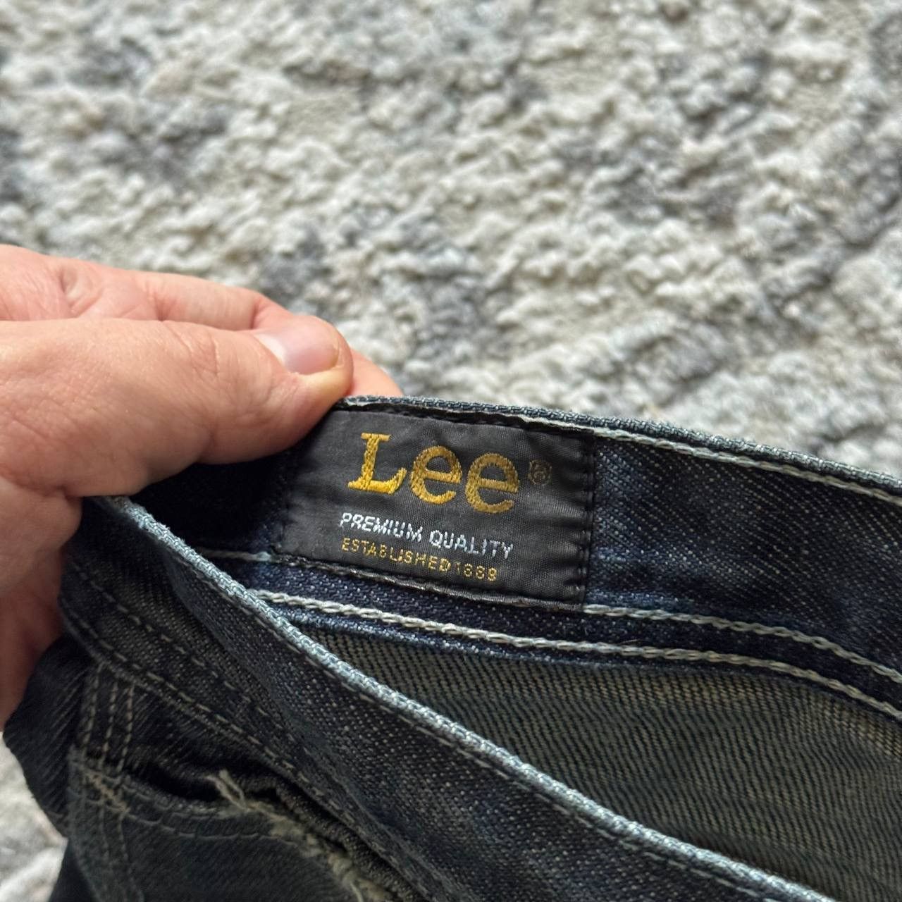 Lee Vintage Dirty Lee Carpenter Jeans Lee Worker Japan Denim Size US 32 / EU 48 - 10 Thumbnail