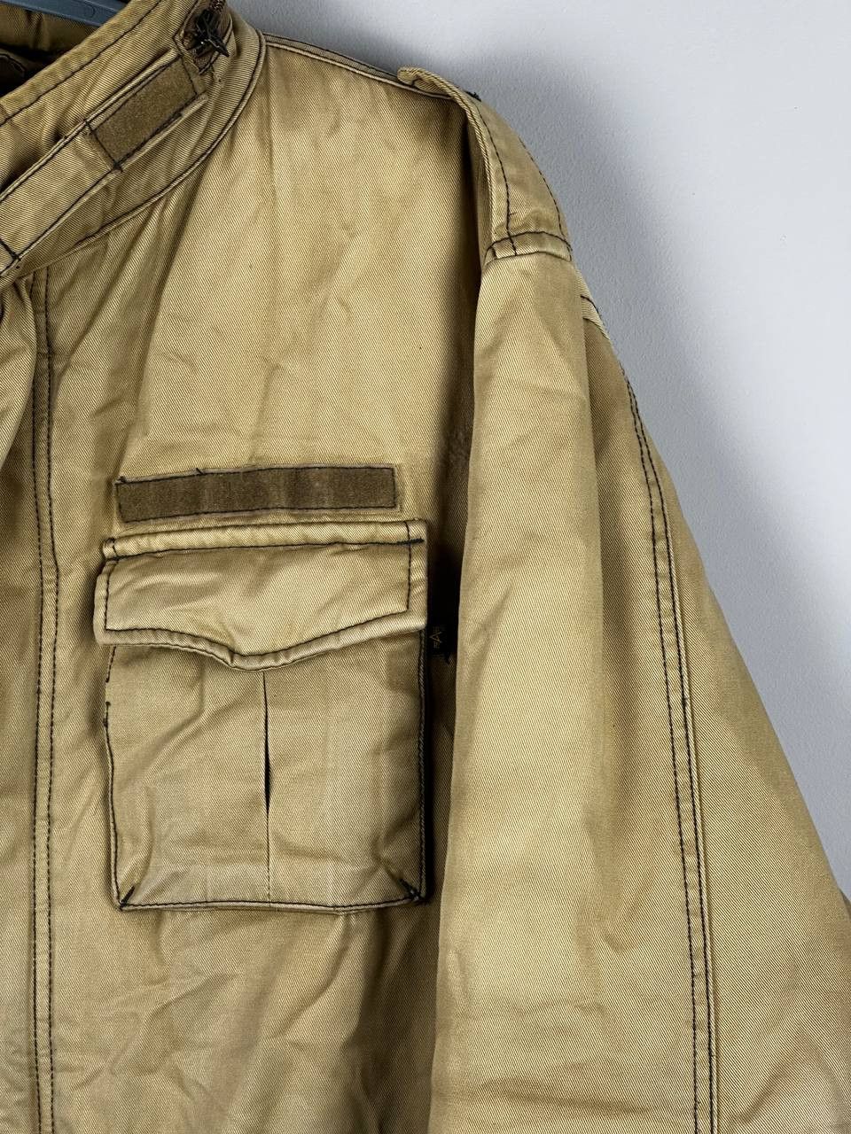 Alpha Industries Vintage 70s Alpha Industries M 65 Field Jacket Beige Size US XL / EU 56 / 4 - 6 Thumbnail