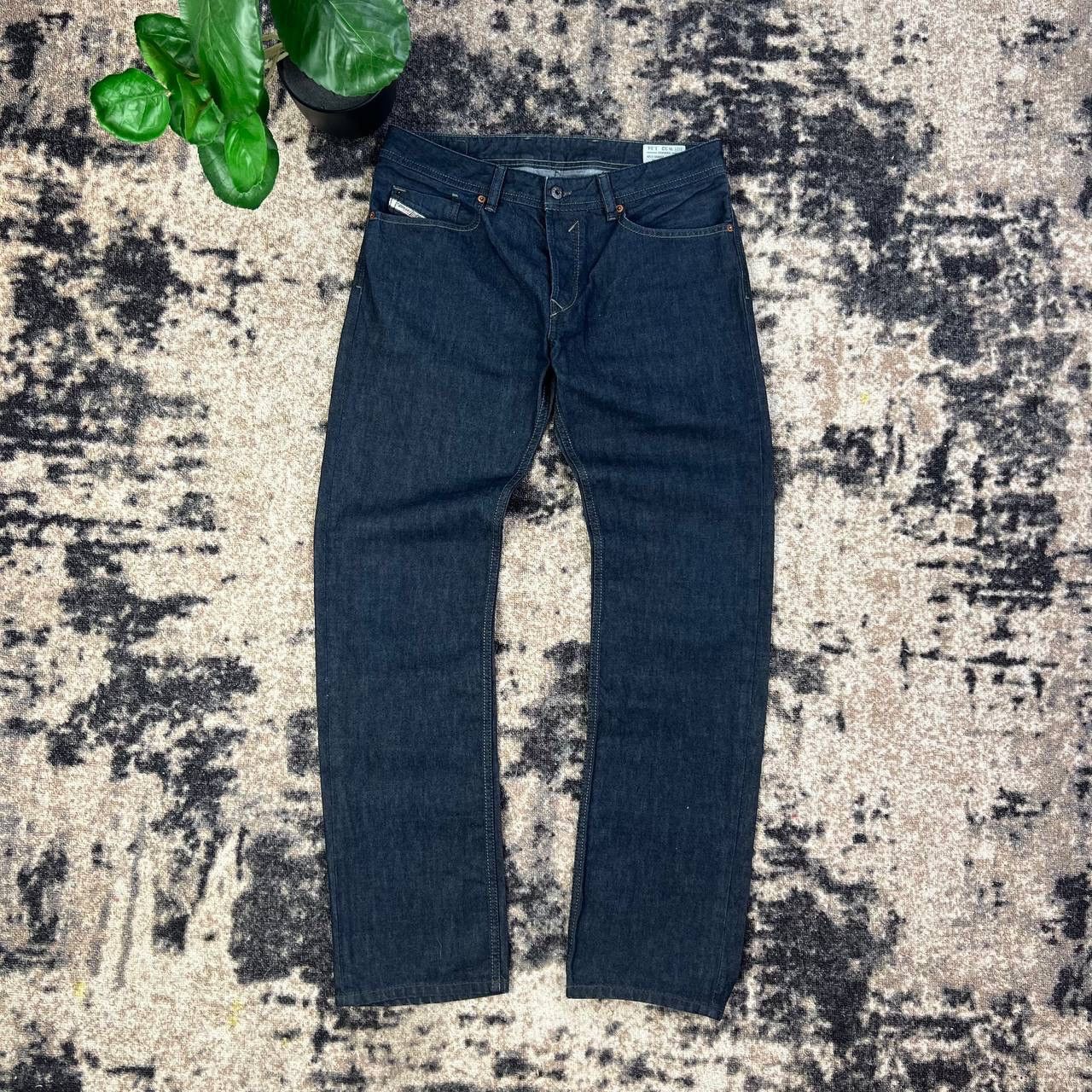 Diesel Vintage Diesel Dark Blue Denim Jeans Streetwear Style Size US 32 / EU 48 - 2 Thumbnail