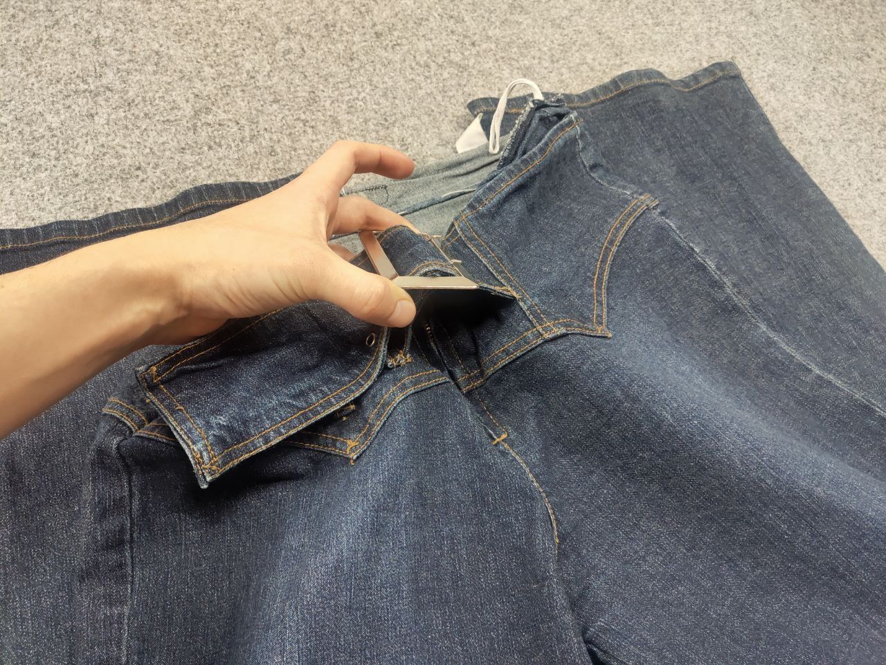 If Six Was Nine Vintage Japan Hysteric Style Jeans Flared Denim Jeans Y2K Size 36" / US 14 / IT 50 - 14 Thumbnail