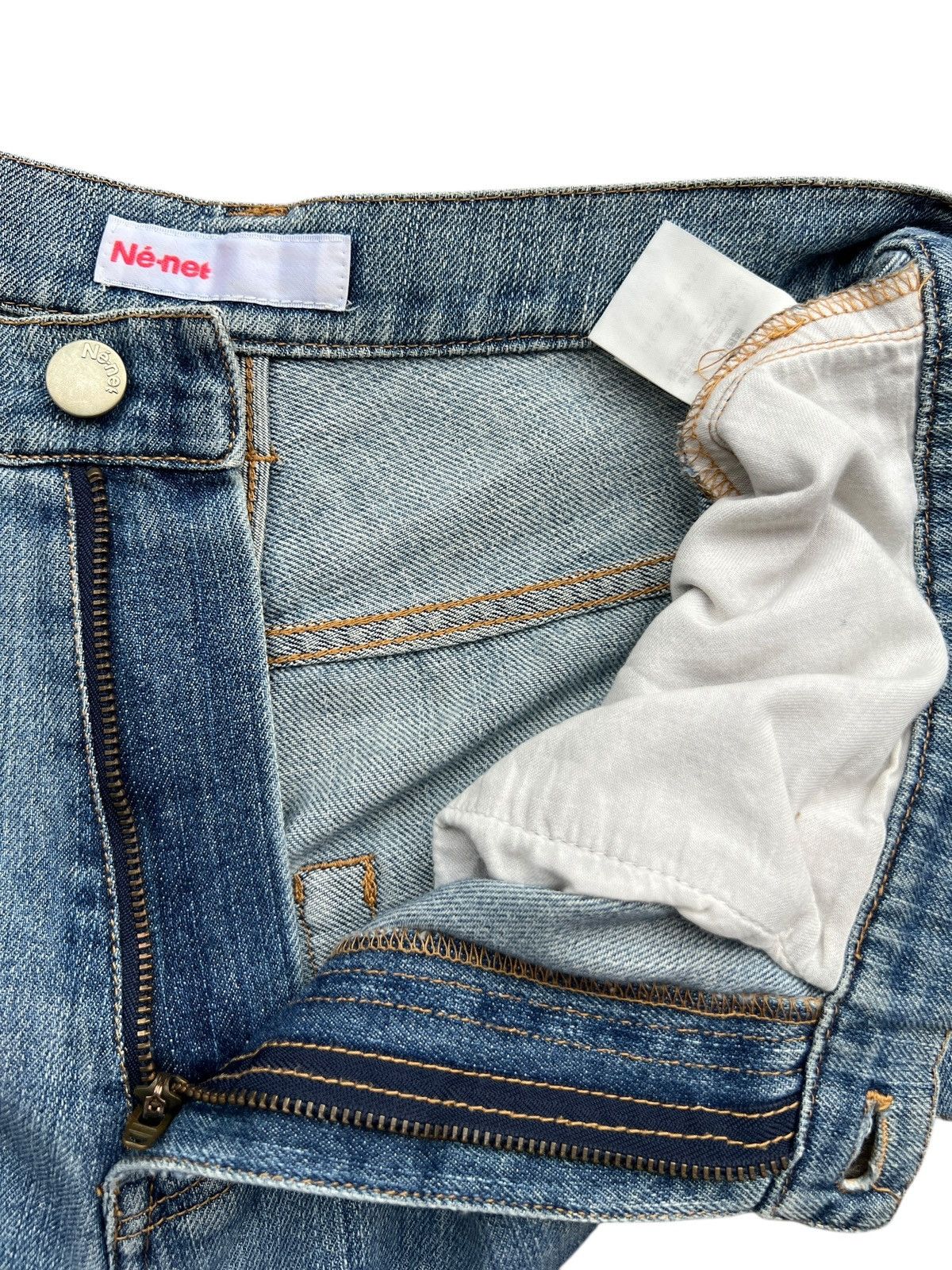 Ne-Net Nenet Issey Miyake Denim Pants Size US 31 - 9 Thumbnail