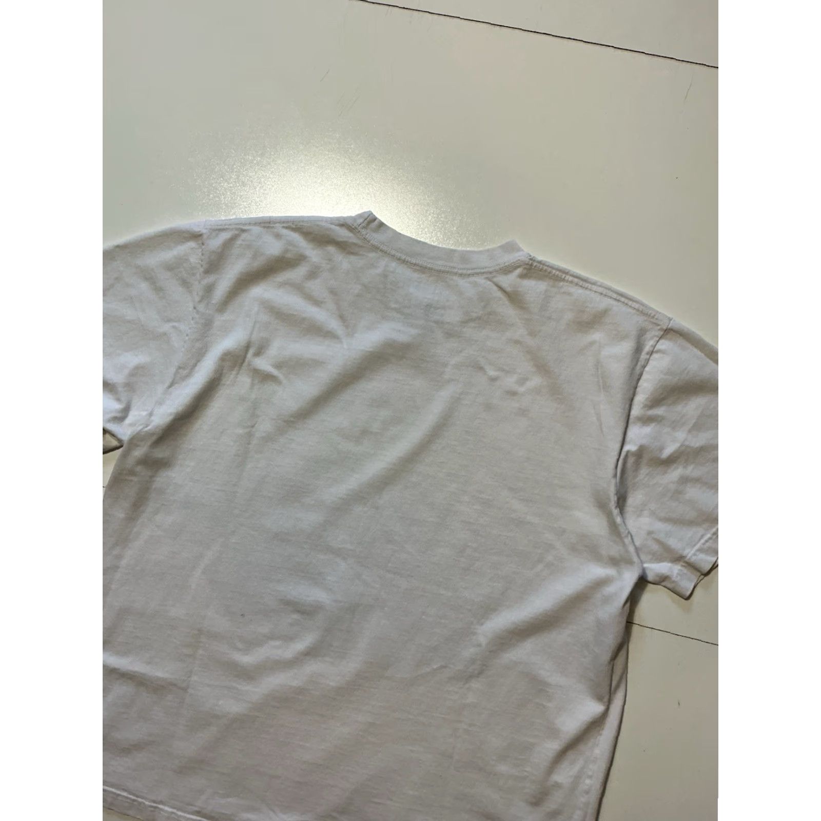 J Brand VINTAGE Holiday Nick Holiday Stopped Looking For The Meaning Of Life Now I’m Just Living Graphic T-Shirt XL White Men Shirt Size US XL / EU 56 / 4 - 4 Thumbnail