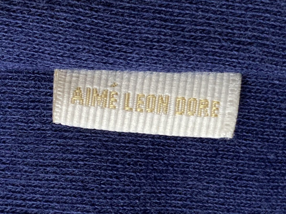 Aime Leon Dore AIMÉ LEON DORE DIMEBAG MINI POCKET MOCK NECK NAVY LONGSLEEVE Size US L / EU 52-54 / 3 - 10 Thumbnail