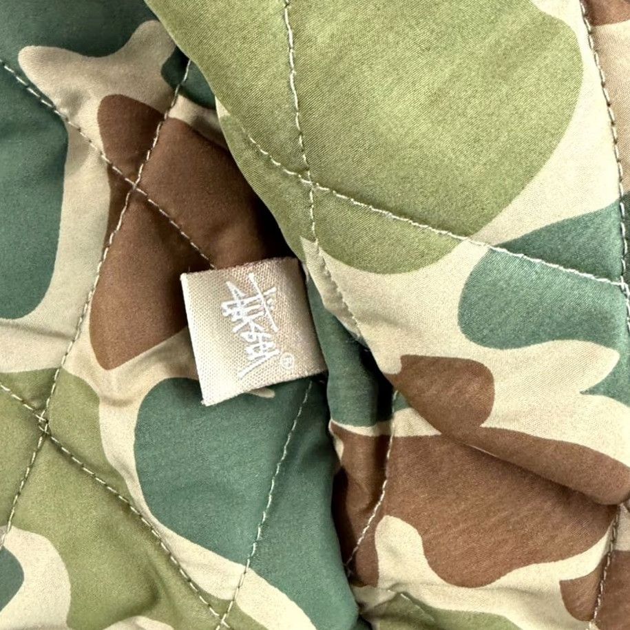Doublet Stussy Pea Coat Jacket Brown Corduroy Men Large L Camo Lined Size US L / EU 52-54 / 3 - 6 Thumbnail