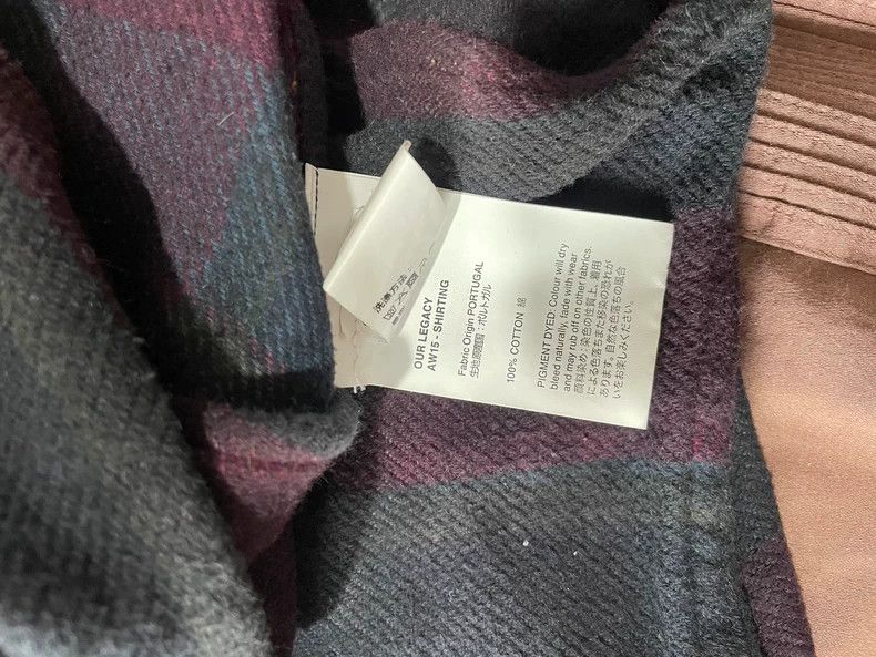 Our Legacy our legacy size 48 Nordic brand thick cotton shirt 2502-Ne Size US M / EU 48-50 / 2 - 4 Thumbnail