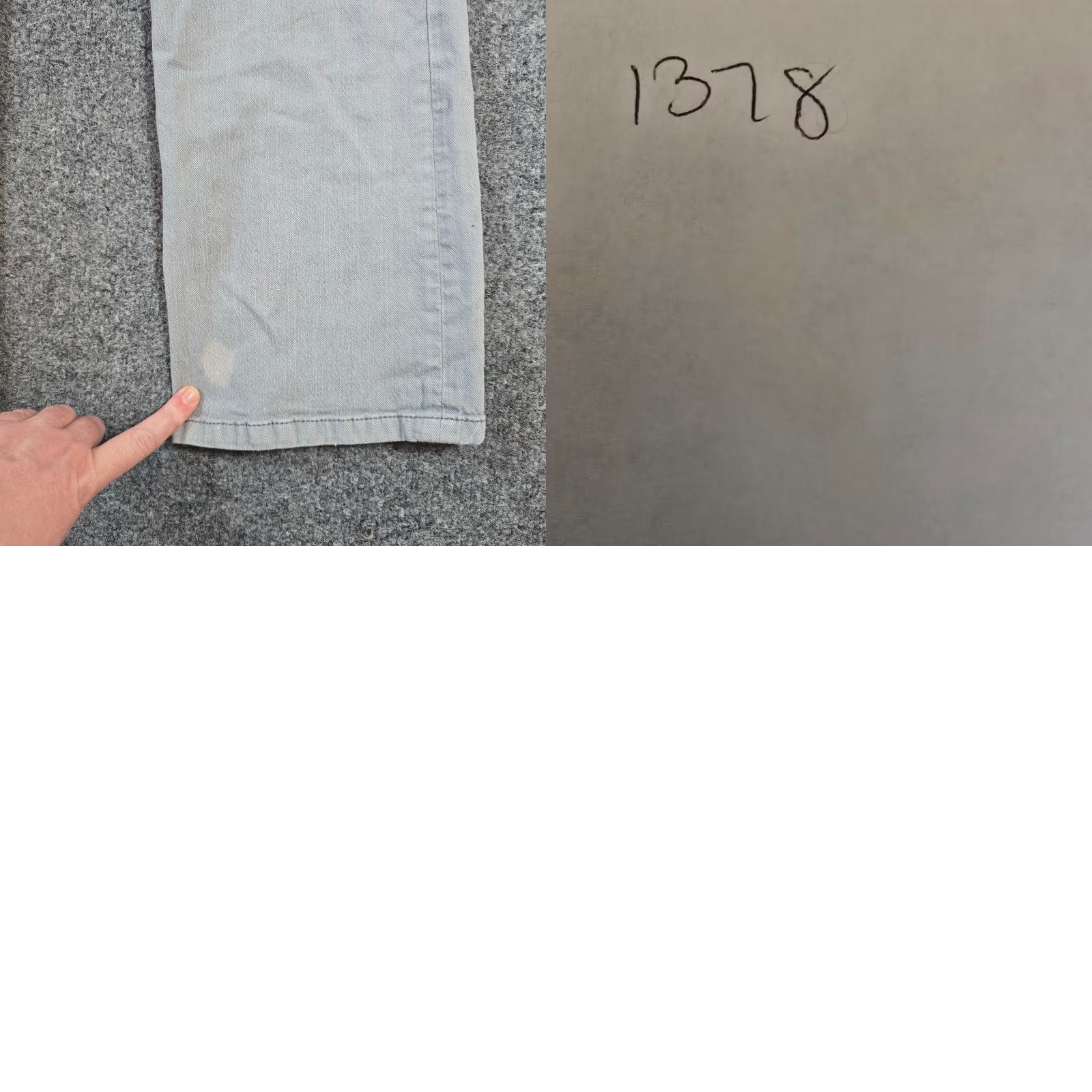 Vintage Pilcro Anthropologie Jeans Women Gray Straight Low Rise Stretch Basic Capsule Jeans Size 30" / US 8 / IT 44 - 9 Thumbnail
