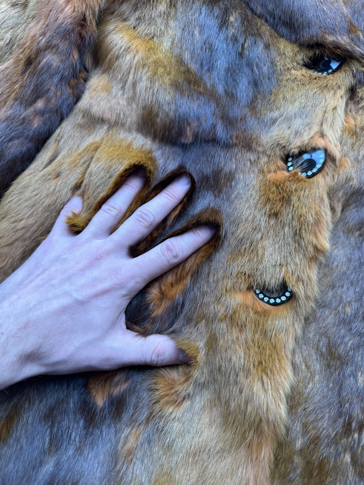 Japanese Brand × Vintage Vintage Amazing Real Fur Coat Size S / US 4 / IT 40 - 5 Thumbnail