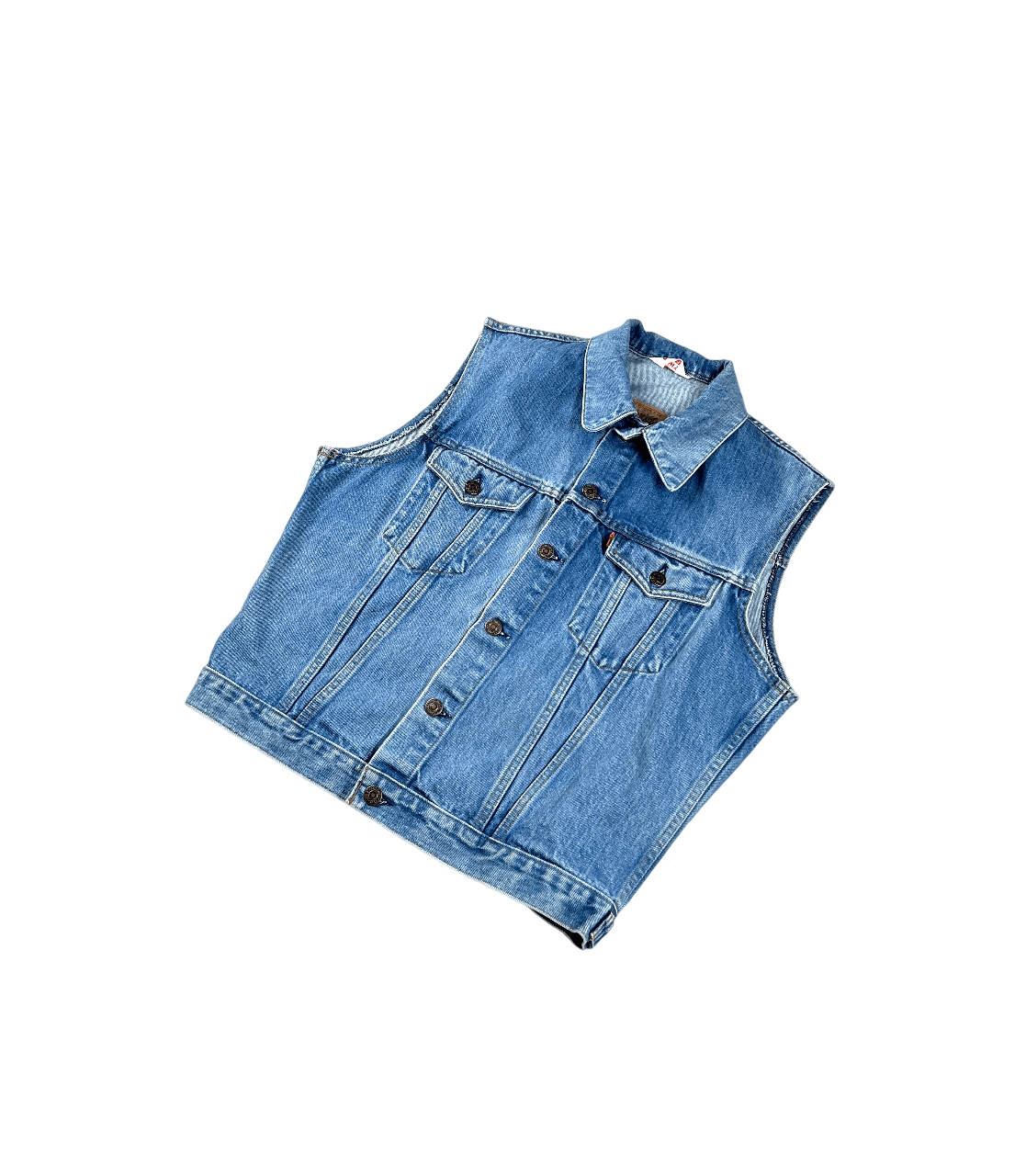 Levi's × Levi's Vintage Clothing Vintage Levis Vest S-M Made in France Size M / US 6-8 / IT 42-44 - 3 Thumbnail