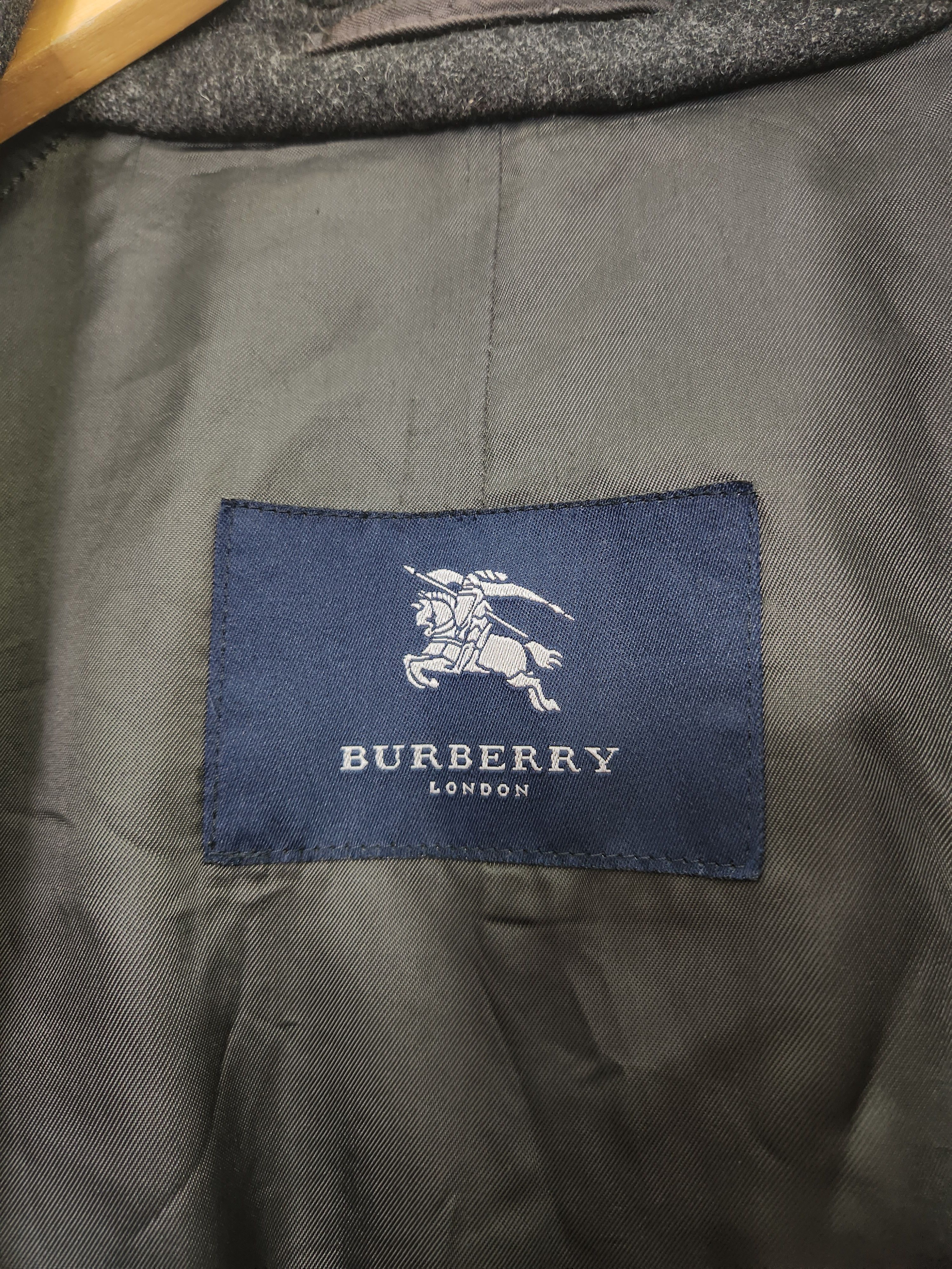 Burberry Burberry london wool and camel hair overcoat button ups Size US XL / EU 56 / 4 - 12 Thumbnail