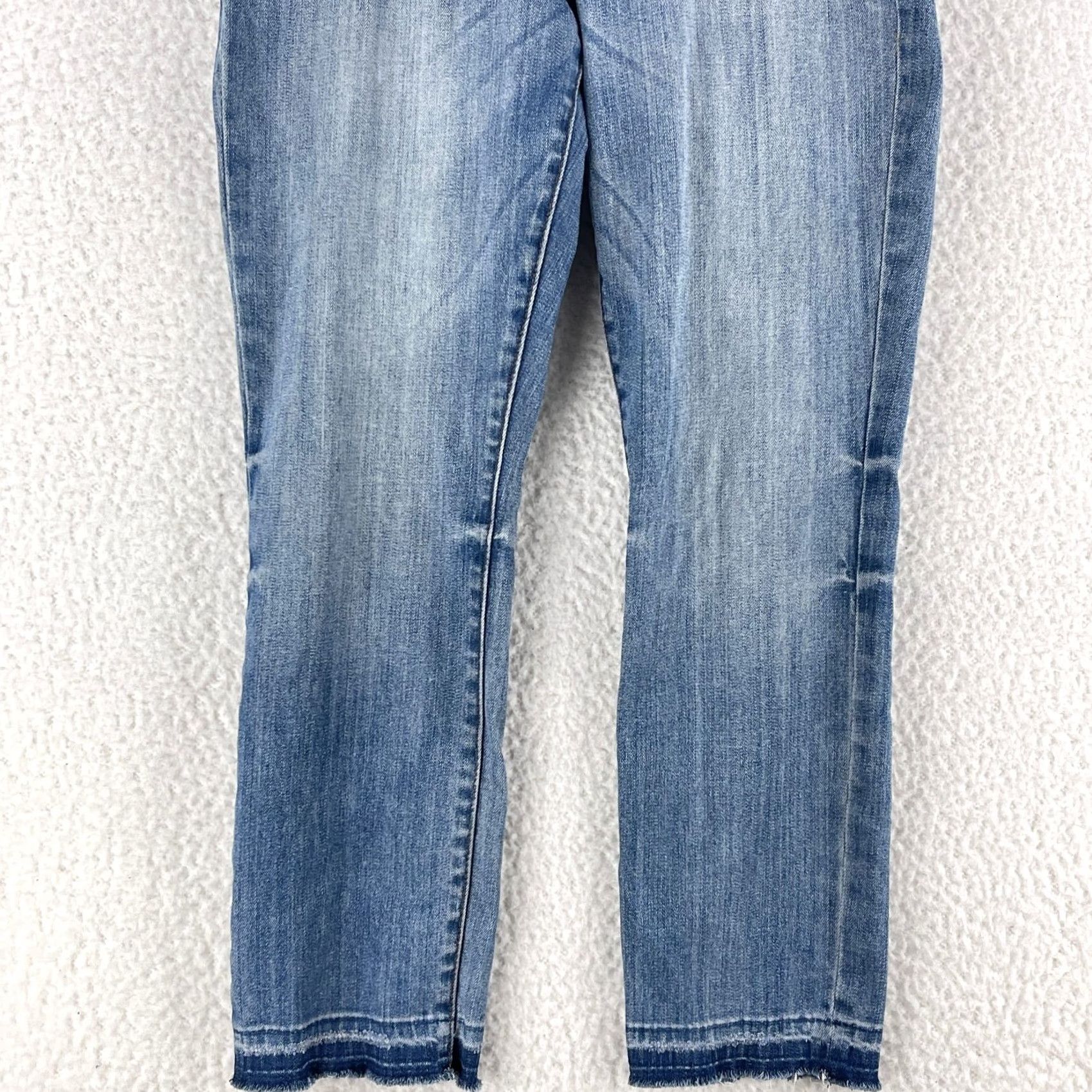 Vintage KUT from the Kloth Jeans Womens Size 6 Blue Denim Straight Leg Mid-Rise Casual Size 28" / US 6 / IT 42 - 3 Thumbnail