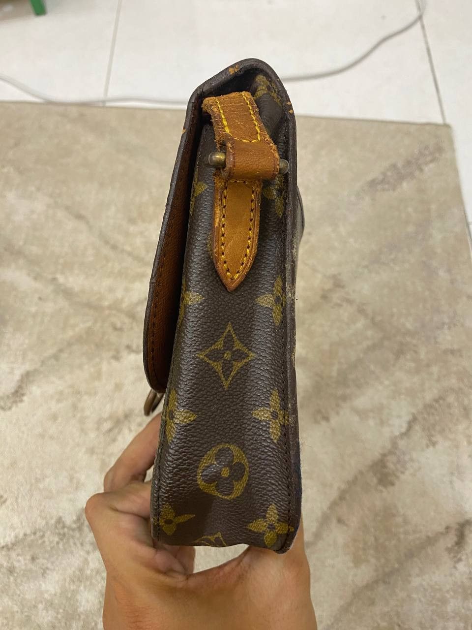 Louis Vuitton Louis Vuitton Monogram Saint Cloud PM Cross Body Bag Size ONE SIZE - 7 Thumbnail