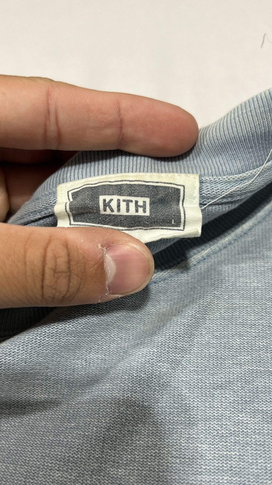 Kith Kith Paneled L/S Tee Medium Indigo Size US L / EU 52-54 / 3 - 5 Thumbnail