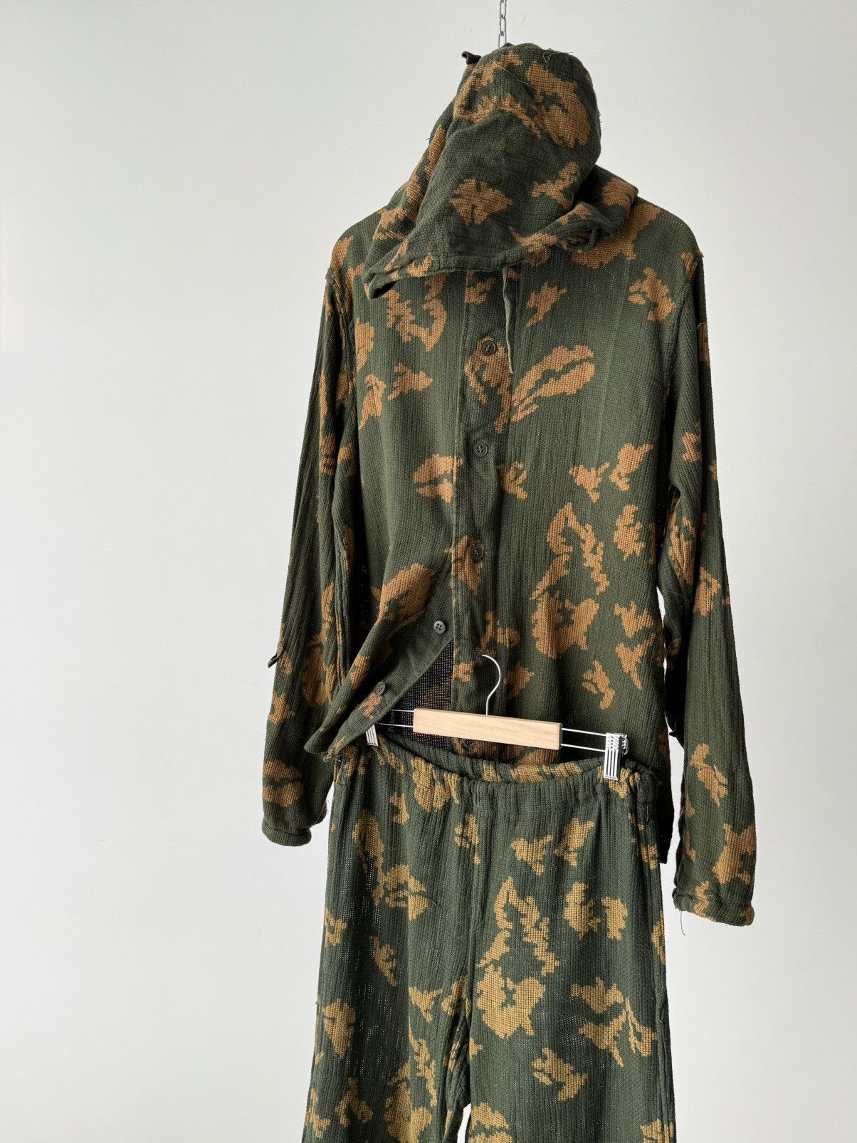 Vintage Vintage 80s Soviet Army KZS ‘Berezka’ Camo Sniper Suit Size US M / EU 48-50 / 2 - 6 Thumbnail