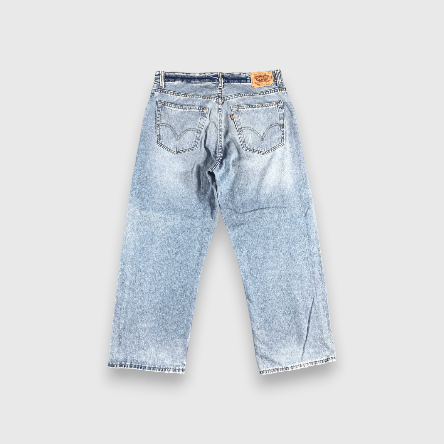 Levi's Vintage Light Wash Levis 569 Jeans-J1912 Size US 34 / EU 50 - 2 Thumbnail