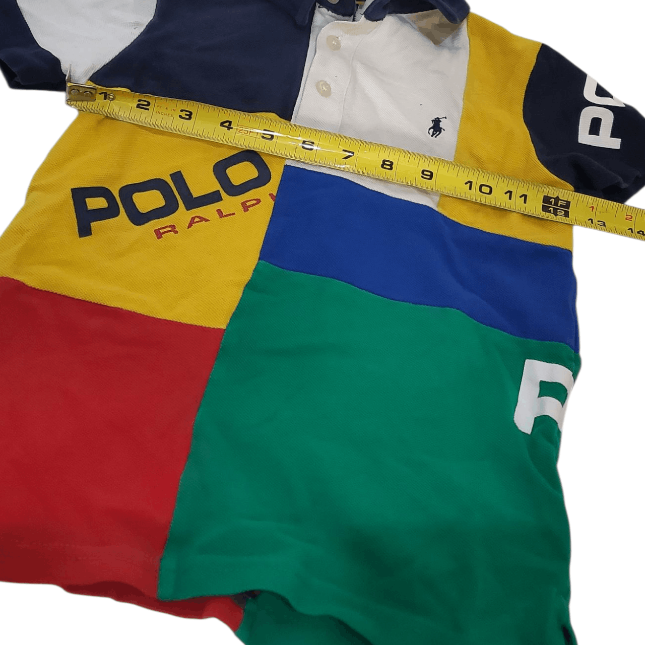 Polo Ralph Lauren Ralph Lauren Polo Patchwork Shirt Size L / US 10 / IT 46 - 5 Thumbnail
