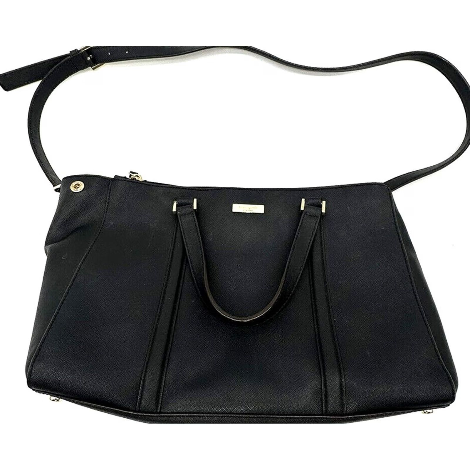 Vintage kate spade Shoulder Bag Kate Spade Newbury Lane Miles BlackOS Women OS Black Miles Shoulder Bag Womens OS Black 90s (if applicable) Size ONE SIZE - 2 Thumbnail