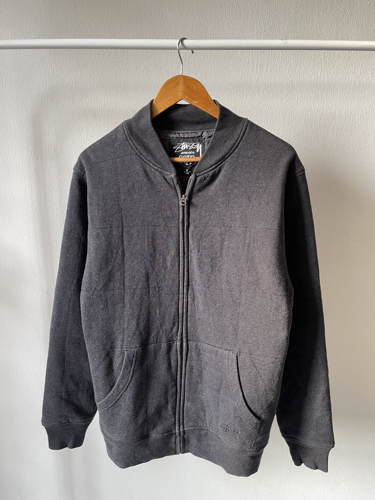 Stussy Stussy Bomber Zip Jacket Size US M / EU 48-50 / 2 - 3 Thumbnail