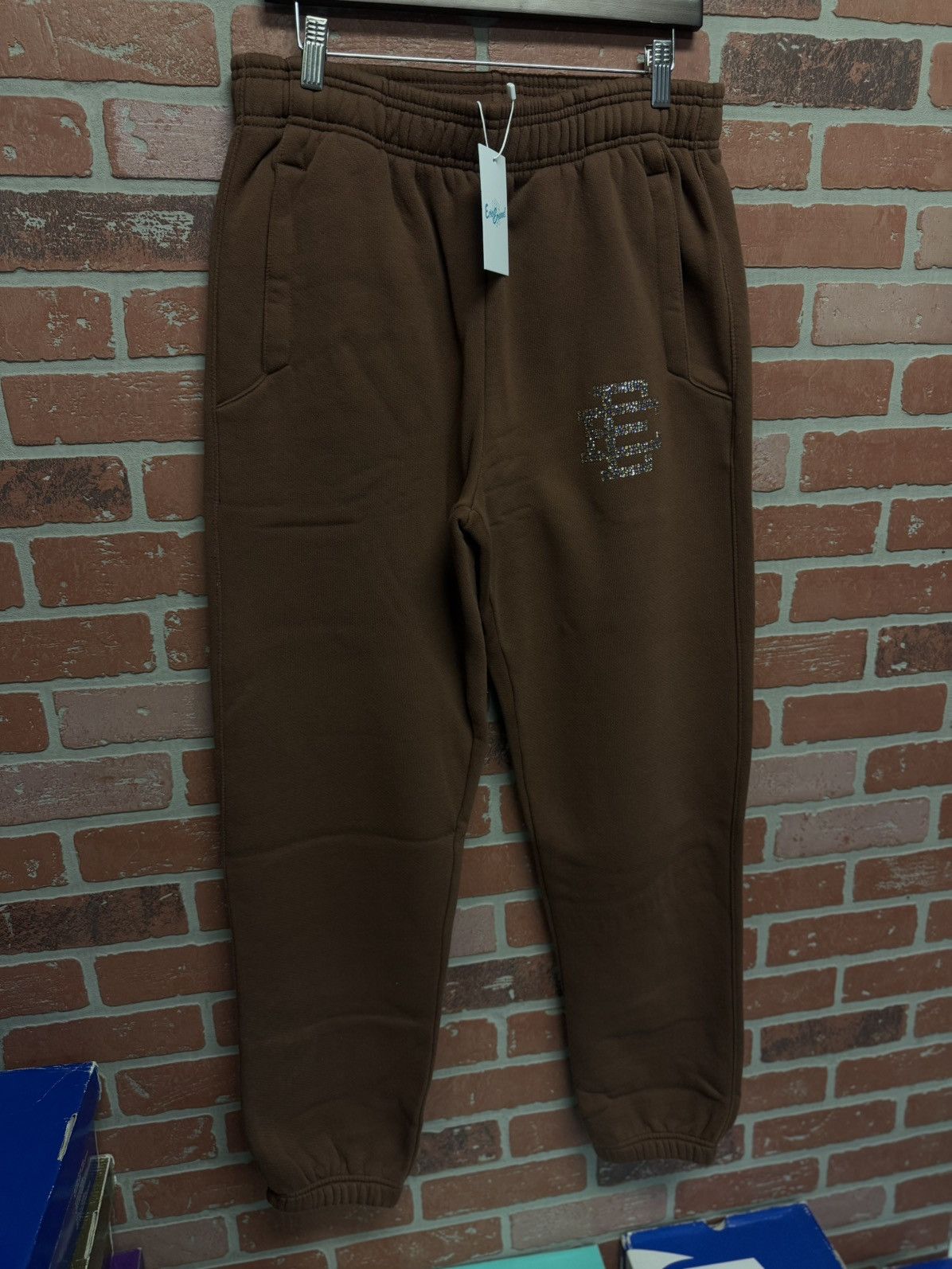 Eric Emanuel × Swarovski Eric Emanuel x Swarovski Sweatpants Size M (NEW) RARE Size US 32 / EU 48 - 2 Thumbnail