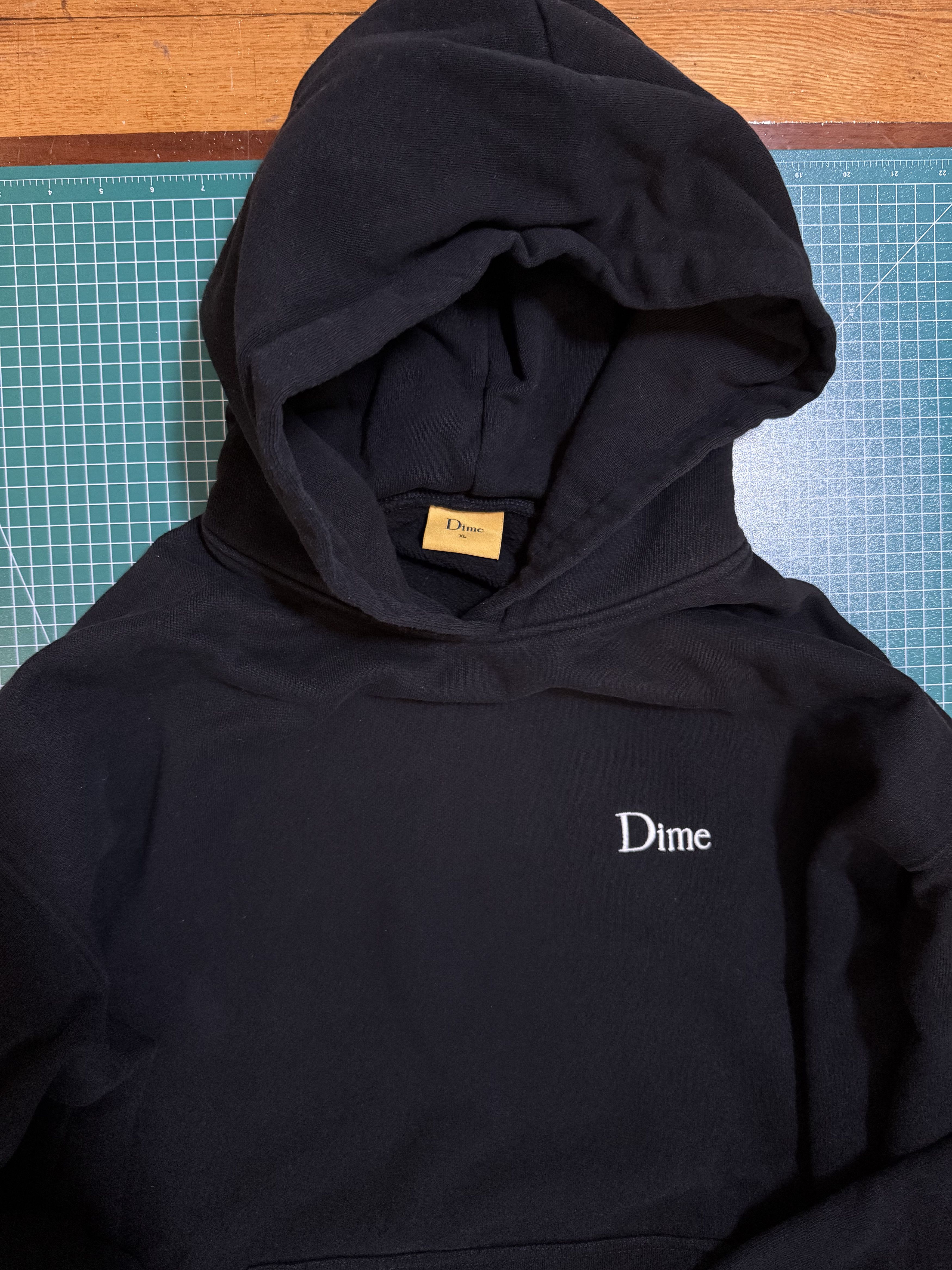 Dime Dime Black Hoodie Size US XL / EU 56 / 4 - 2 Thumbnail