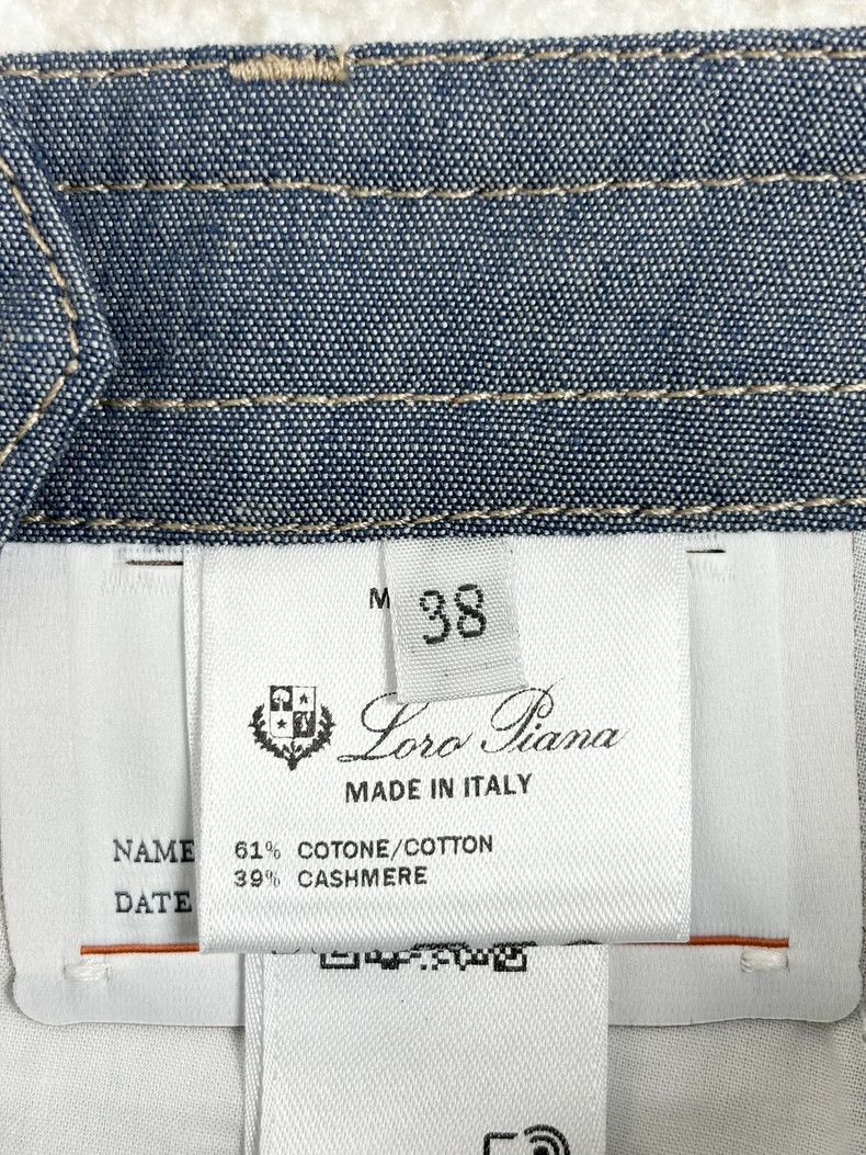 Loro Piana LORO PIANA Blue skinny jeans Size 25" / US 0 / IT 36 - 5 Thumbnail