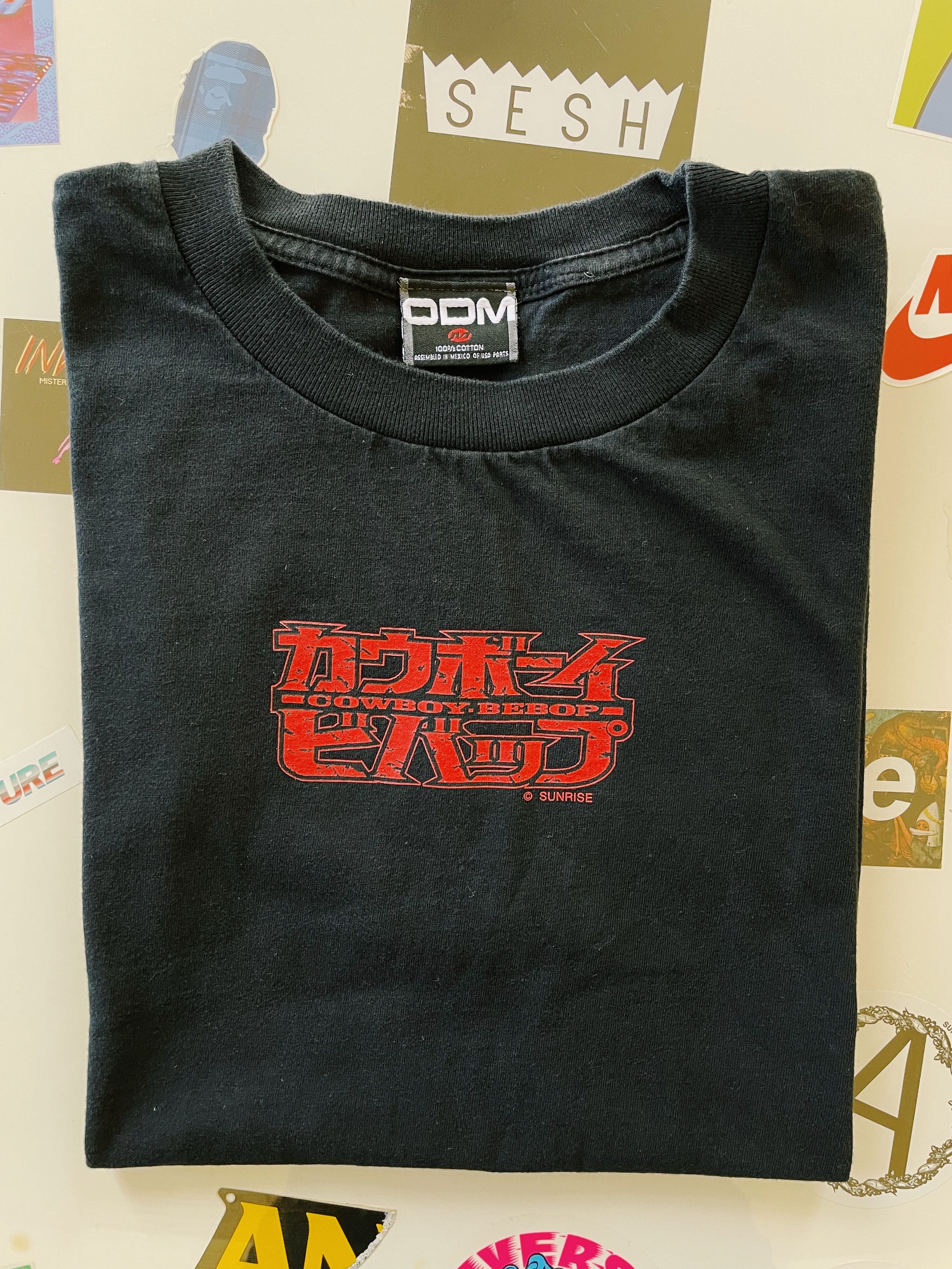 Anime × Japanese Brand × Vintage Vintage 90s Cowboy Bebop The Red Dragon ODM T-shirt Size US M / EU 48-50 / 2 - 6 Thumbnail