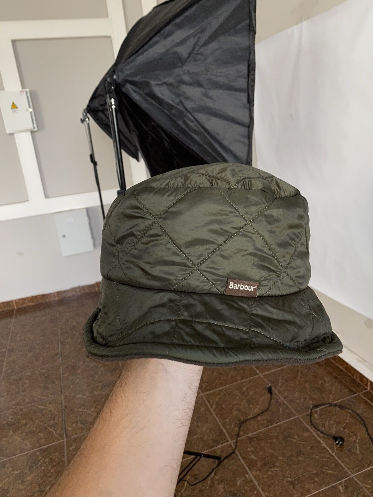 Barbour Vintage Barbour Bucket Hat rare retro Y2K Size ONE SIZE - 1 Thumbnail