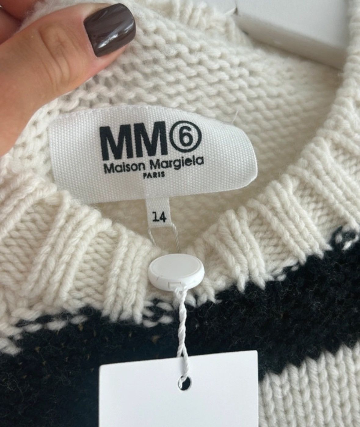 Maison Margiela Maison Margiela MM6 oversized sweater unisex Size US S / EU 44-46 / 1 - 2 Thumbnail