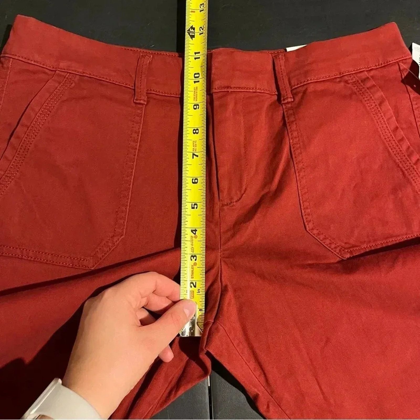 Old Navy NWT Old Navy Women's Pixie Ankle Length Chino Pants Sz 12 Size 34" / US 12 / IT 48 - 7 Thumbnail