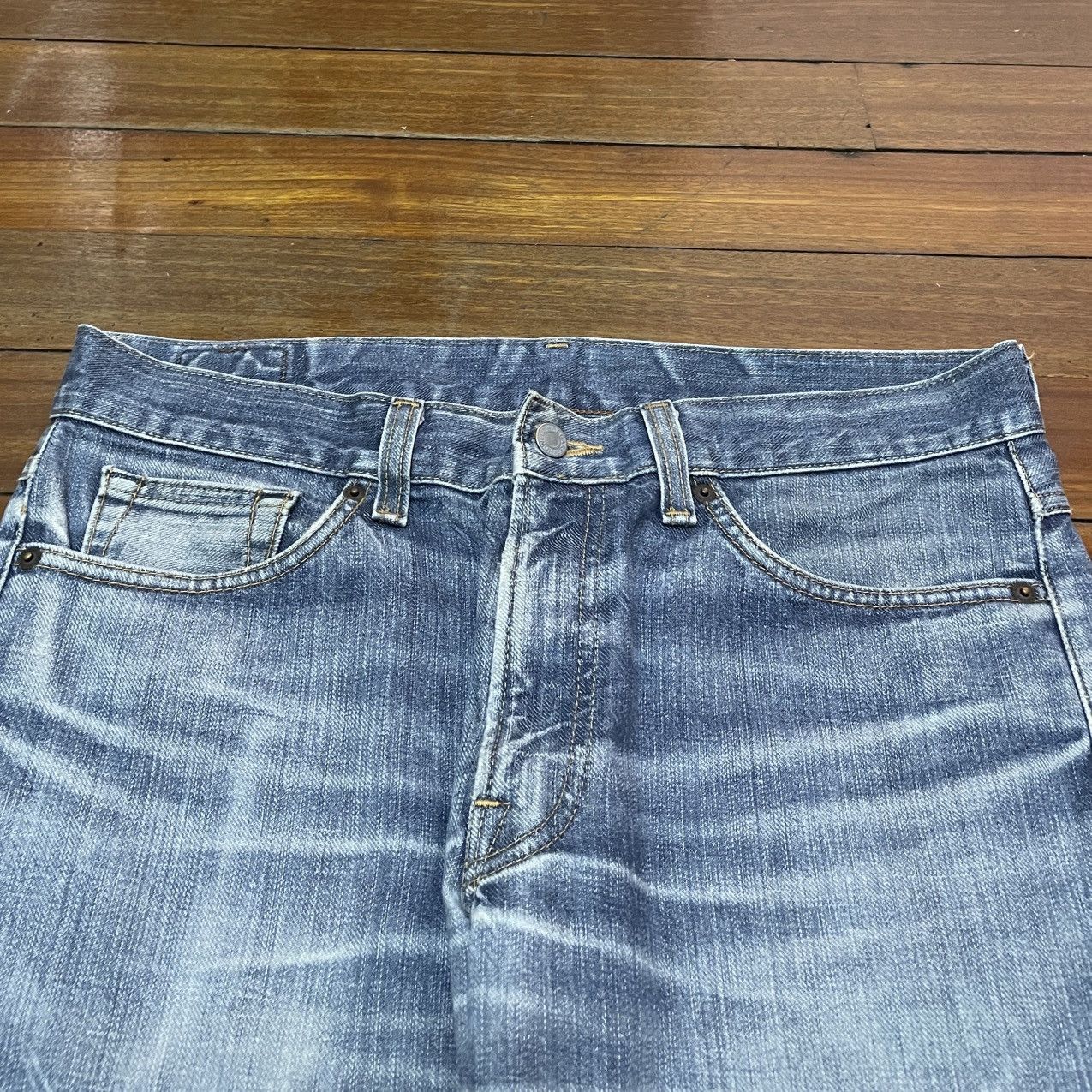Edwin × Japanese Brand × Margaret Howell Rare Design Vintage Brand Margaret Howell Edwin Jeans 1990s Size US 33 - 3 Thumbnail