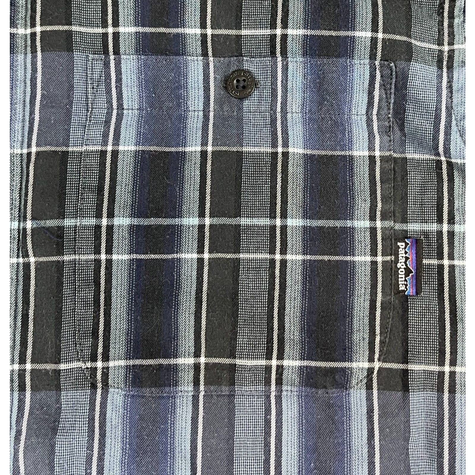 Patagonia VINTAGE Patagonia Shirt Men's Button-Up Pima Cotton Plaid 53837 Sz S Blue Size US S / EU 44-46 / 1 - 5 Thumbnail
