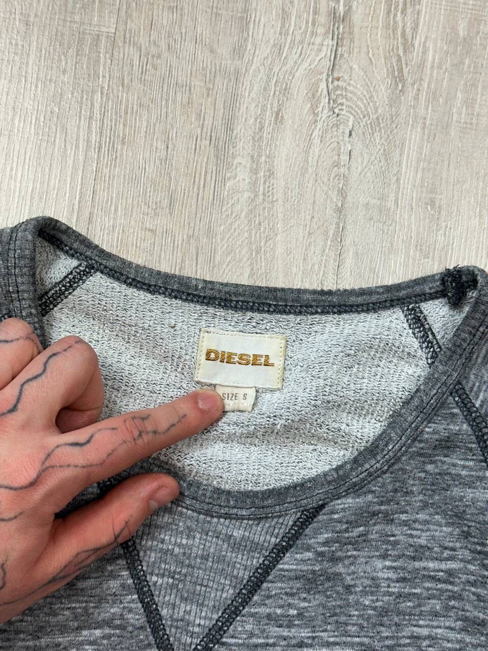 Diesel × Vintage Vintage Diesel Custom Sweatshirt Size US S / EU 44-46 / 1 - 4 Thumbnail