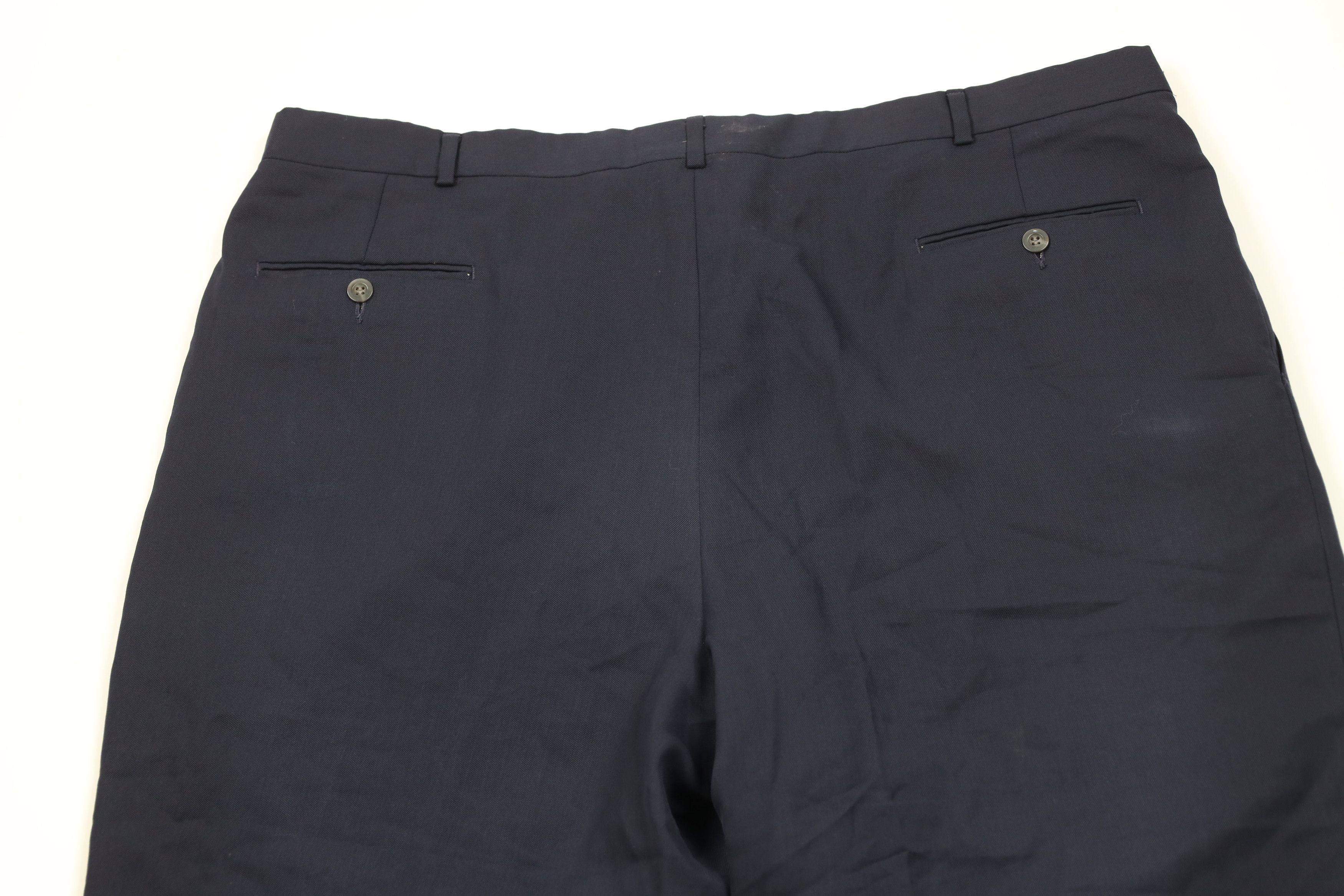 Vintage Vintage 90s Worsted Wool Blend Wide Leg Chino Pants USA Size US 44 / EU 60 - 13 Thumbnail