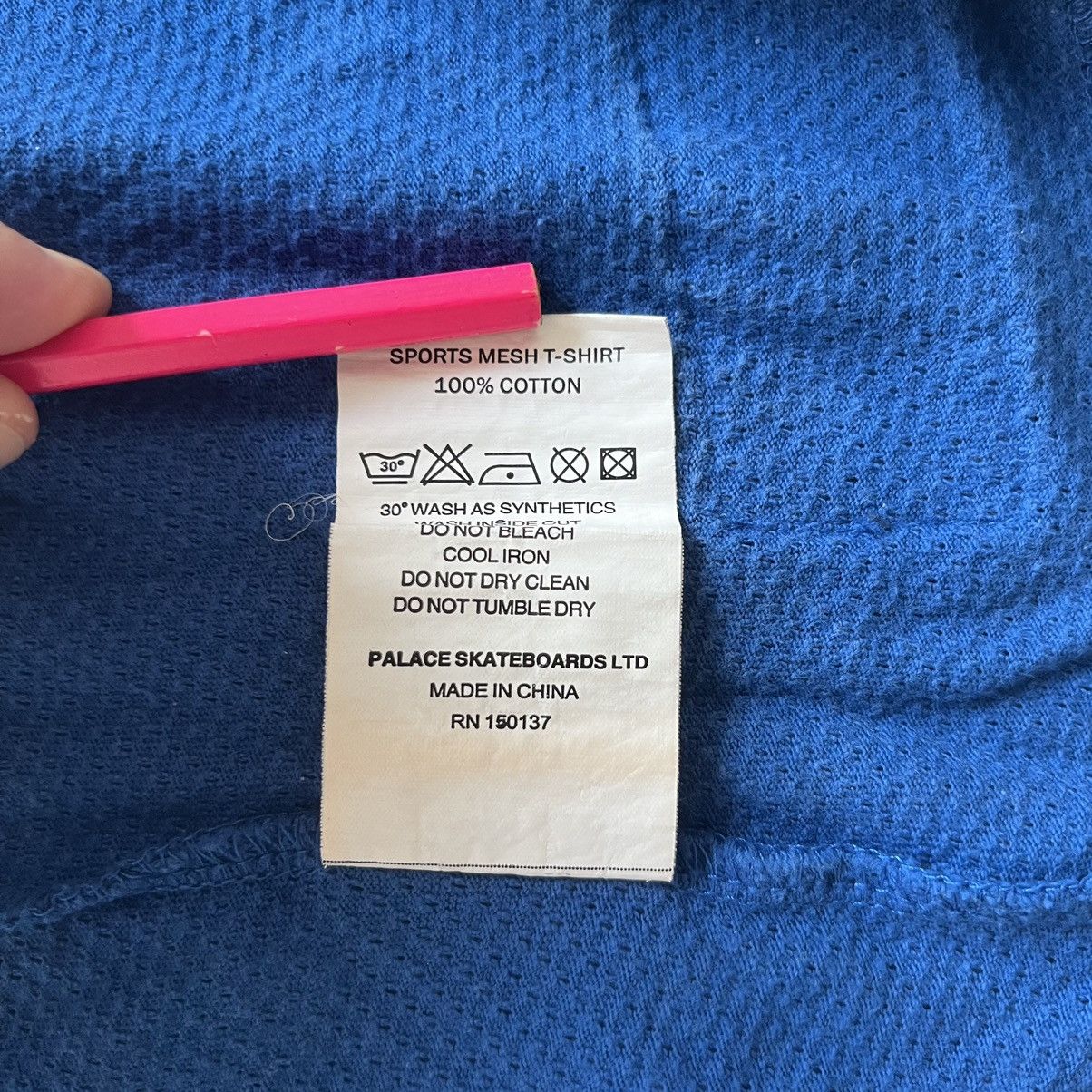 Palace Palace Skateboards Pallas Sports Mesh t-shirt blue XL