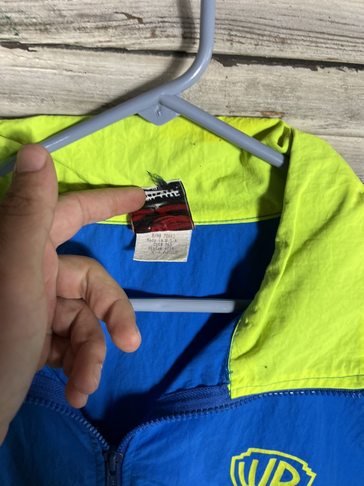 Vintage × Warner Bros Vintage Warner Bros Windbreaker Size US XL / EU 56 / 4 - 4 Thumbnail