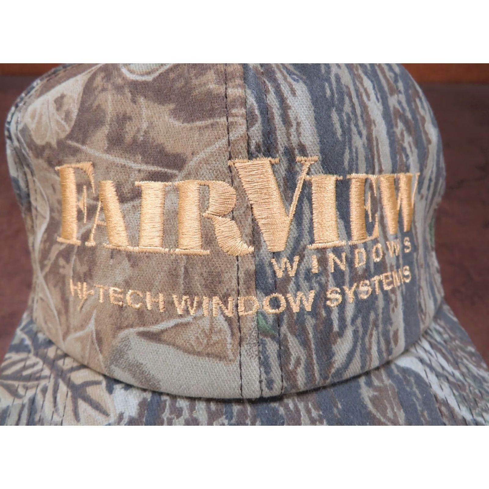 Vintage VINTAGE Fairview Windows Hi-Tech Systems Camo Snapback Hat Deer hunting Mens Size ONE SIZE - 2 Thumbnail