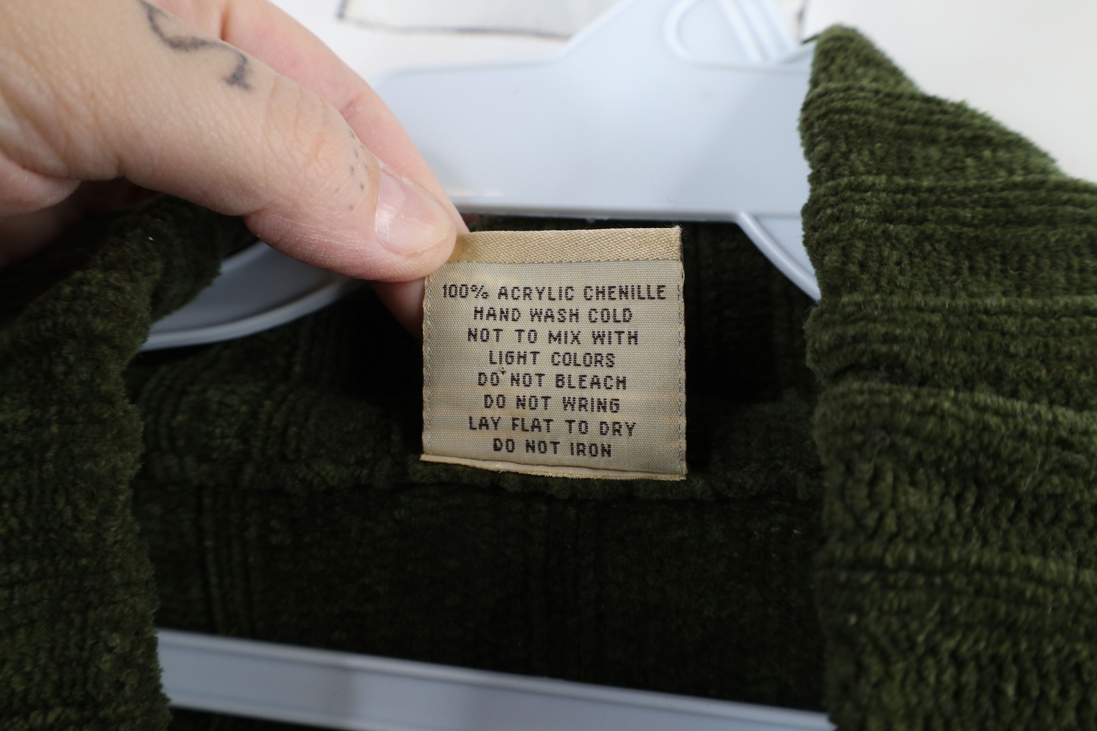 Southpole × Vintage Vintage 90s Southpole Block Ribbed Knit Baggy Fleece Sweater Size US XL / EU 56 / 4 - 6 Thumbnail