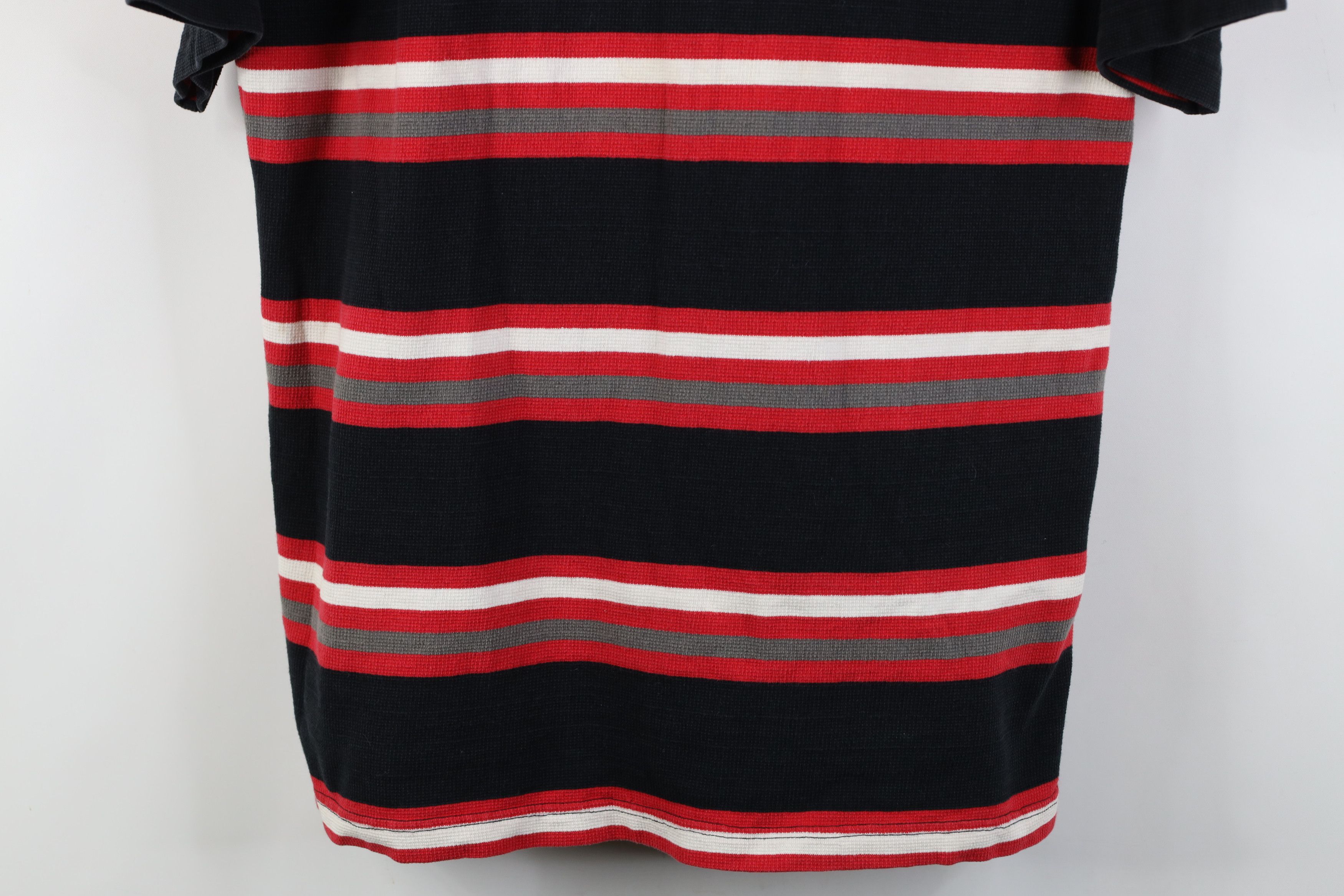 Southpole Vintage 90s Y2K Southpole Thermal Waffle Knit Golf Polo Size US L / EU 52-54 / 3 - 3 Thumbnail