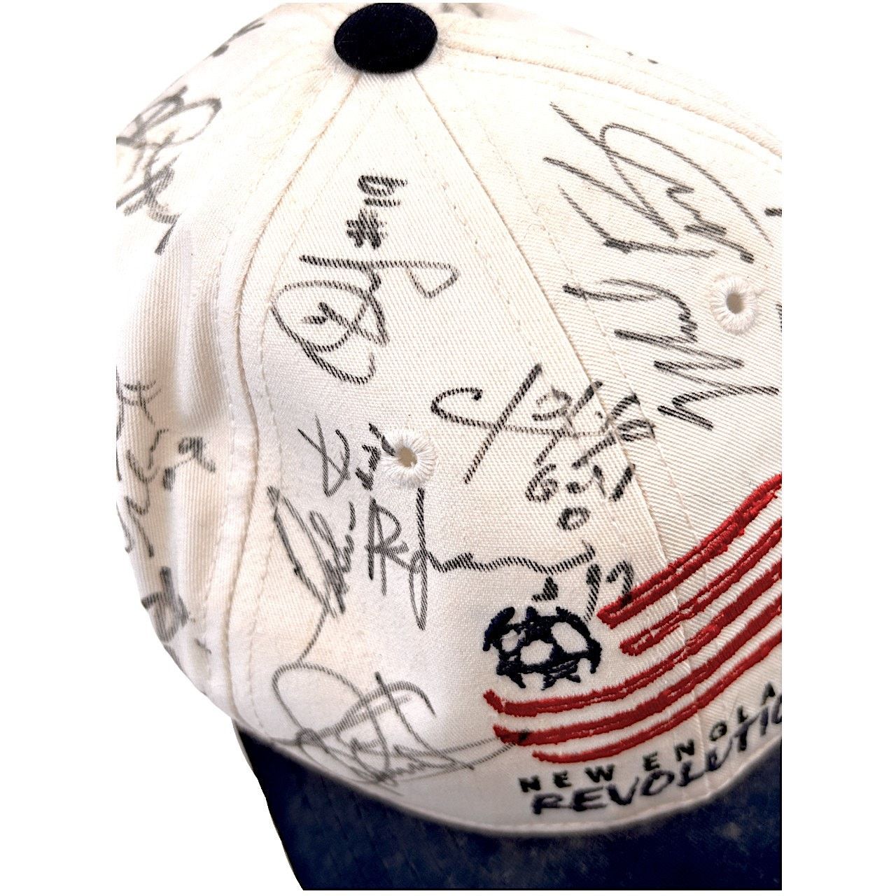 Other New England Revolution 1997 MLS Autographed Snapback Hat Size ONE SIZE - 3 Thumbnail