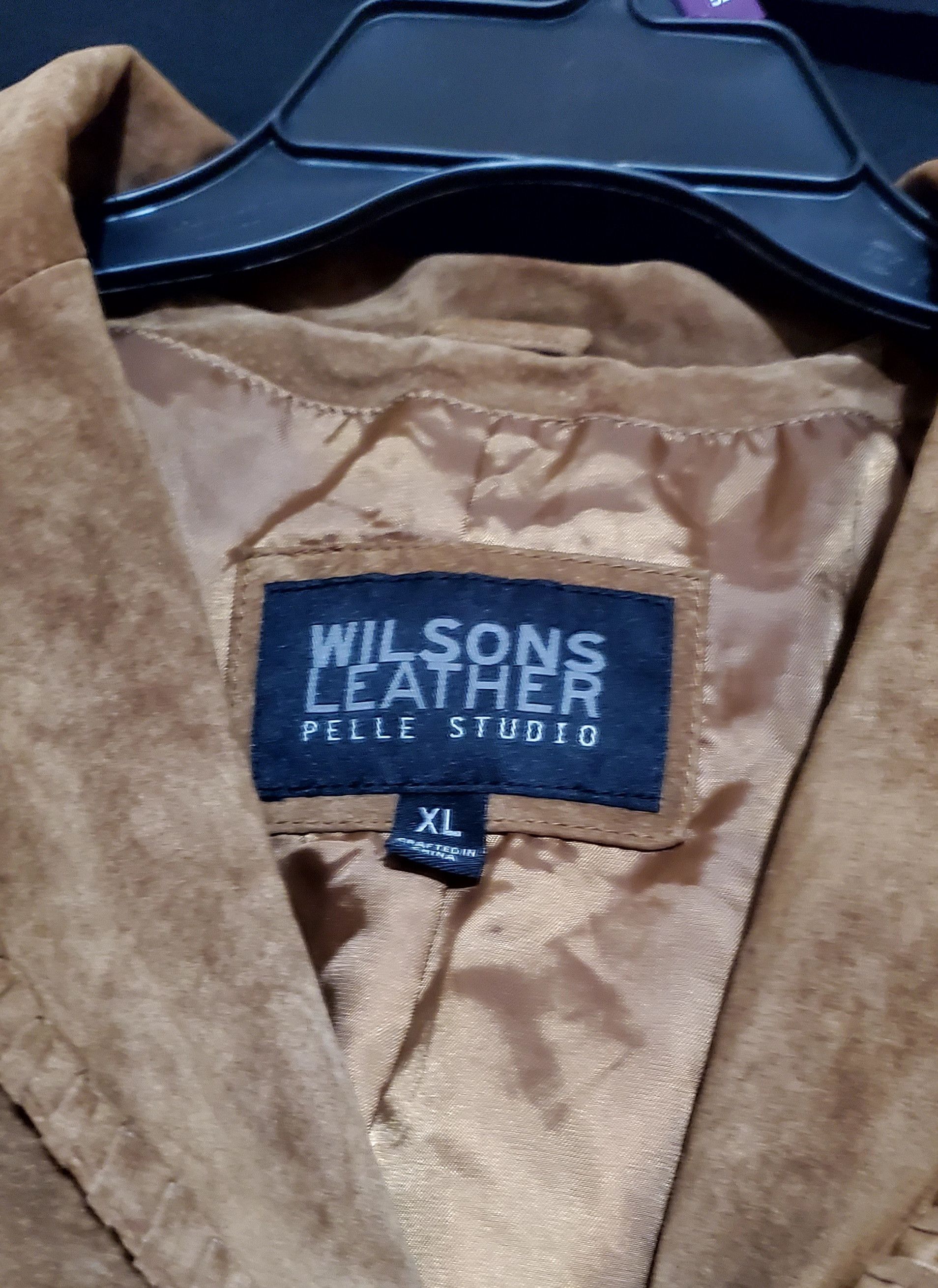 Wilsons Leather Wilsons Suede Western Jacket XL – Rockabilly Embroidered Size XL / US 12-14 / IT 48-50 - 5 Thumbnail