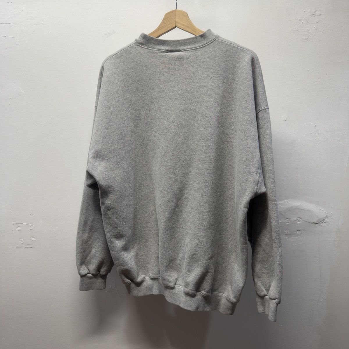 Vintage 90s Faded Grey Boeing Sweatshirt Crewneck ERD Grunge Skater Size US XL / EU 56 / 4 - 2 Thumbnail