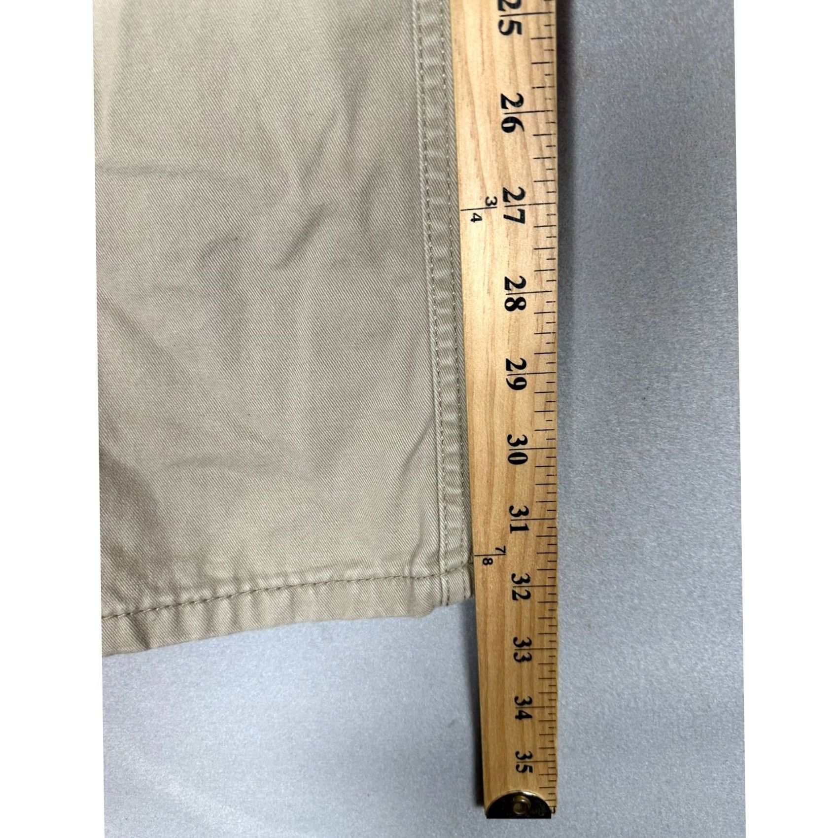 Levi's Levis 514 Jeans Mens 30x32 Tan Denim 5-Pocket Casual Workwear Straight Fit Khakis Beige Size US 30 / EU 46 - 4 Thumbnail