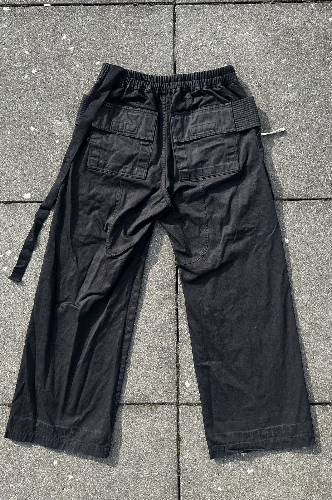 Rick Owens Drkshdw Rick Owens Creatch Straight-Leg Drawstring Cargo Trousers Size US 42 / EU 58 - 5 Thumbnail