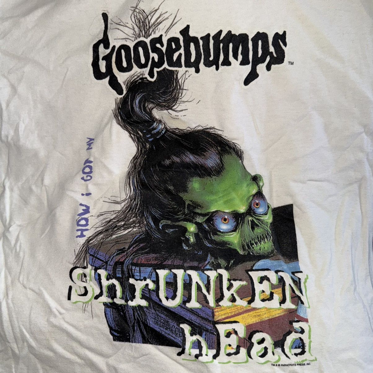 Vintage VINTAGE 90S GOOSEBUMPS T-SHIRT Size US S / EU 44-46 / 1 - 3 Thumbnail