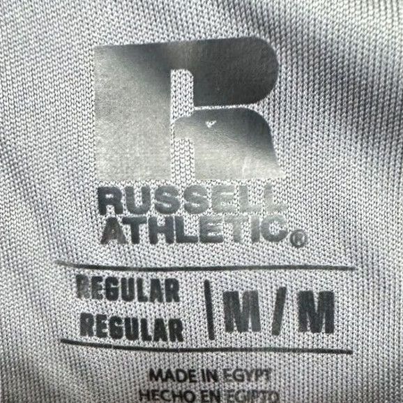 Russell Athletic Russell Athletic Sweater Men Medium Blue Grey Graphic Fleece Lined Sweatshirt NEW Size US M / EU 48-50 / 2 - 4 Thumbnail