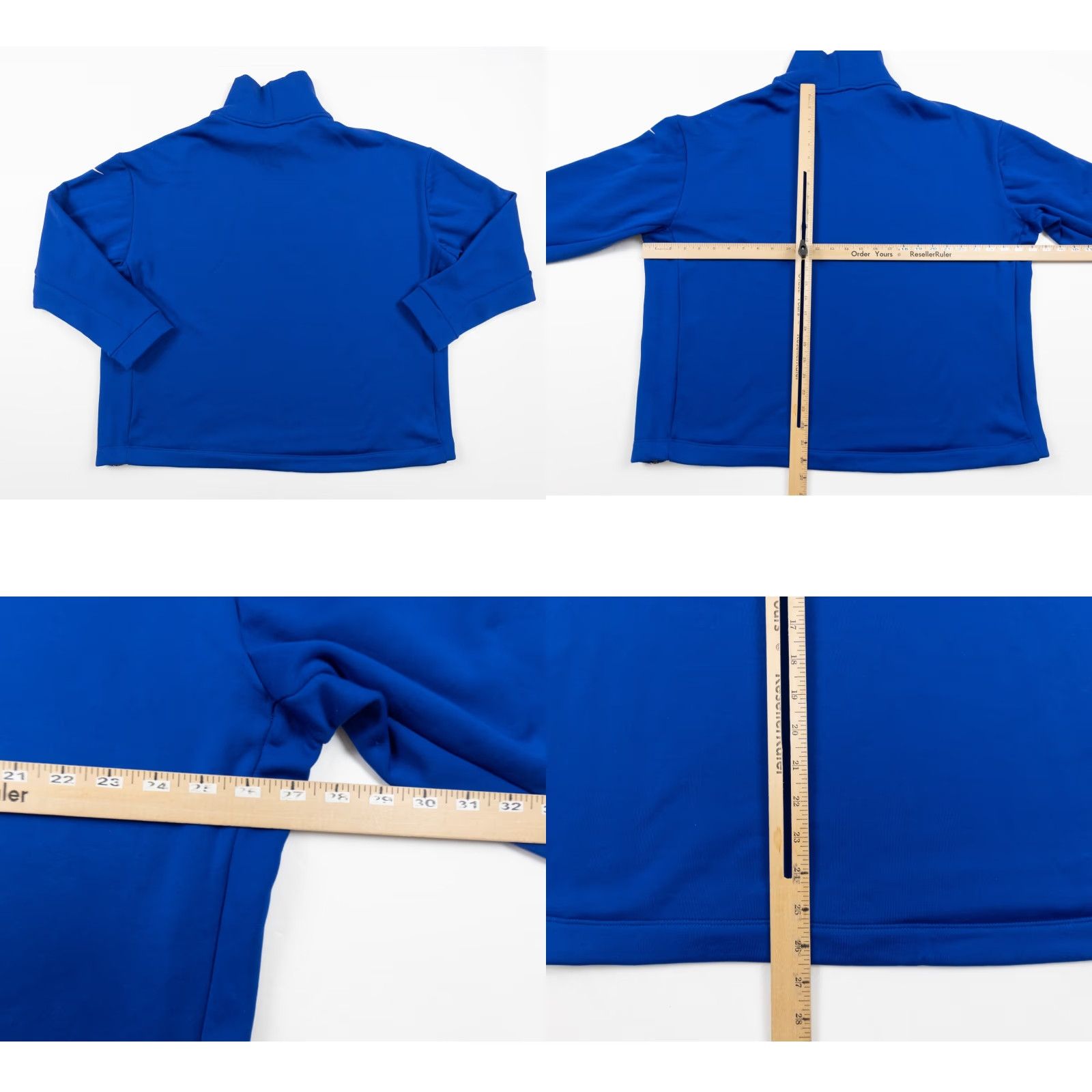 Nike Nike Sweatshirt Women XL Blue Funnel Neck Logo Pullover All Seasons Outdoor Womens Size XL / US 12-14 / IT 48-50 - 8 Thumbnail