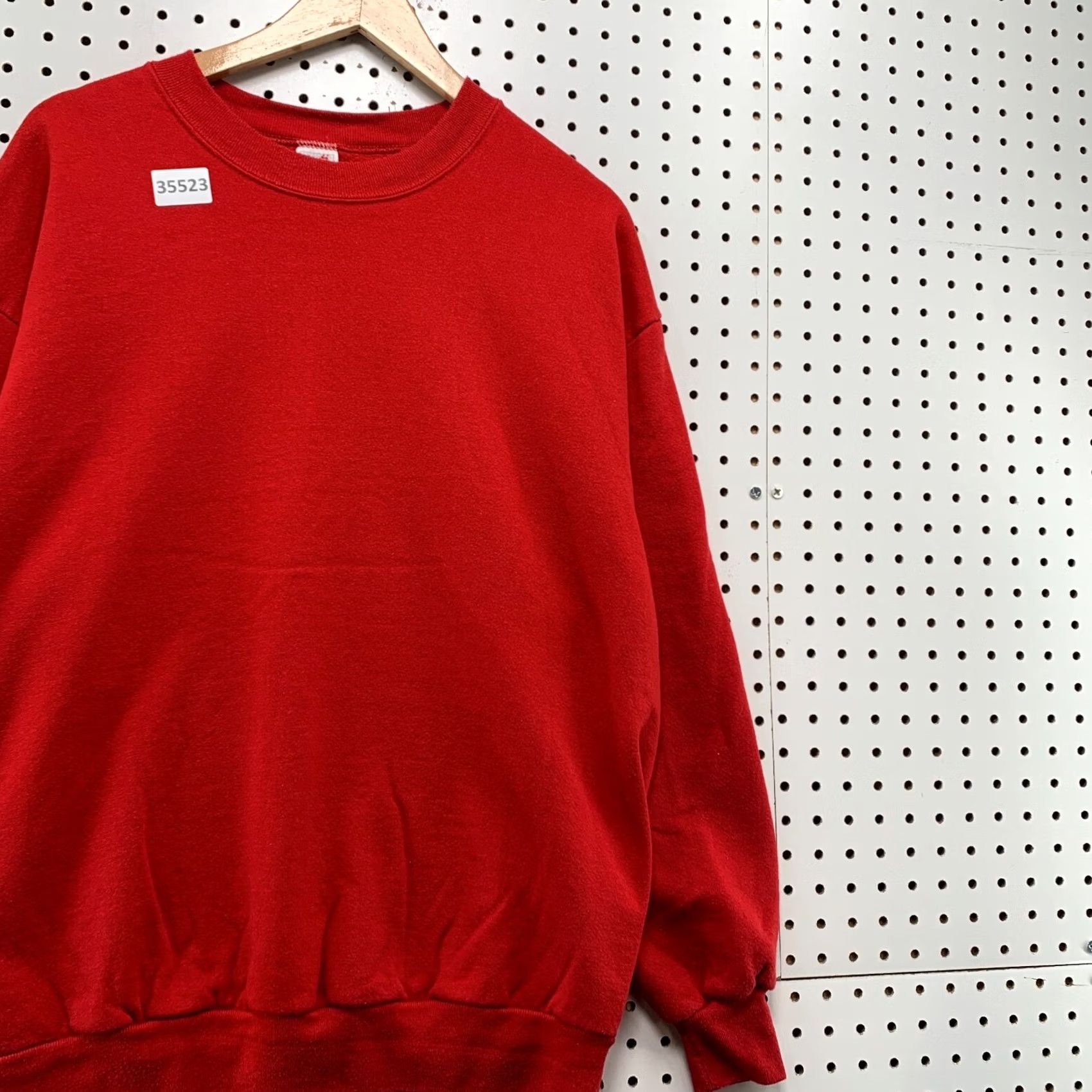 Jerzees VINTAGE Jerzees Sweatshirt Mens XL Red Pullover Crewneck 80s USA 23x28 Size US XL / EU 56 / 4 - 4 Thumbnail