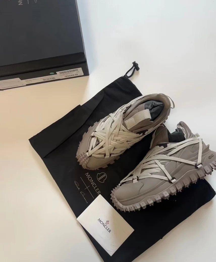 Rick Owens RICK OWENS x Moncler low top sneakers Size US 6.5 / IT 36.5 - 6 Thumbnail