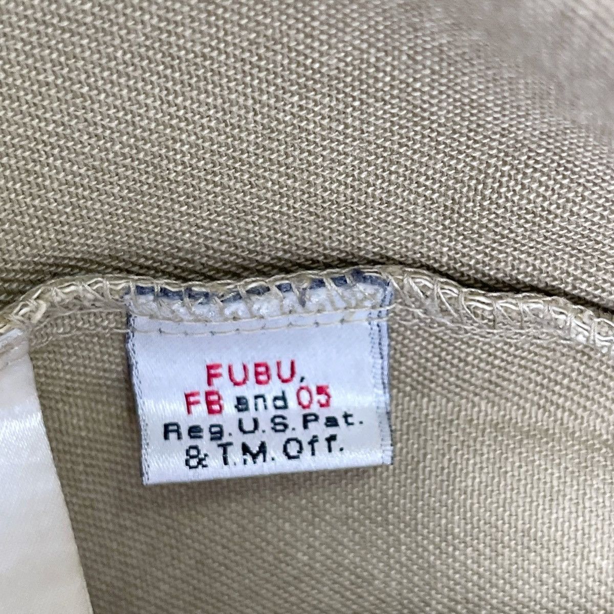 Fubu × Vintage Vintage Fubu Beige Full Zip Workwear Jacket Size US XXL / EU 58 / 5 - 9 Thumbnail