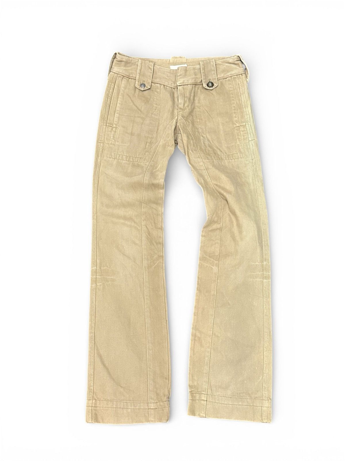 Diesel 2000 Diesel Studded Button Flare Denim Size US 28 / EU 44 - 2 Thumbnail